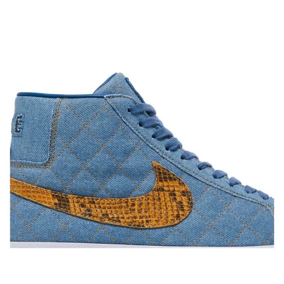 Supreme x Nike Zoom Blazer Mid QS SB 'Denim' - Picture 3 of 14